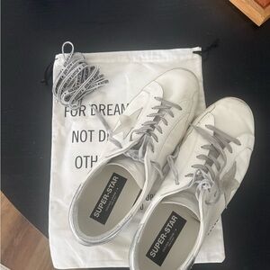 Golden Goose Branded Drawstring Bag with Laces size 50